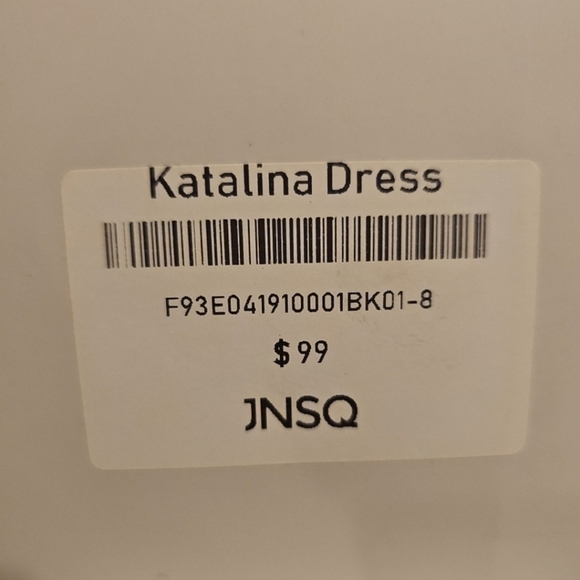 NWT JNSQ Katalina Silk Dress 100% Mulberry Silk US Size 8 - Picture 11 of 11